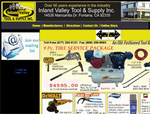 Tablet Screenshot of inlandvalleytoolsupply.com